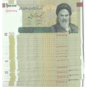 Iran, 100.000 Rials, 2010, UNC, p151, QUARTER BUNDLE