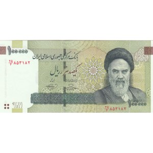 İran, 100.000 Rials, 2017, UNC, p156