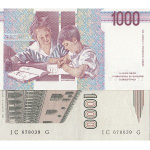 Italy, 100 Lire (2), 1982/1990, UNC, p109, p114, (Total 2 banknotes)