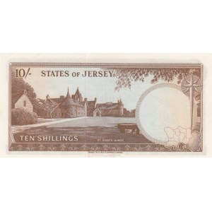 Jersey, 10 Shillings, 1963, UNC, p7