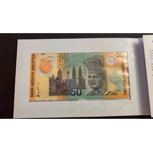 Malaysia, 50 Ringgit, 1998, UNC, p45, FOLDER