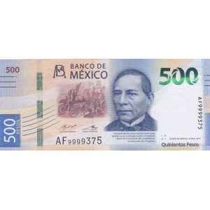 Mexico, 500 Pesos, 2017, UNC, p131a