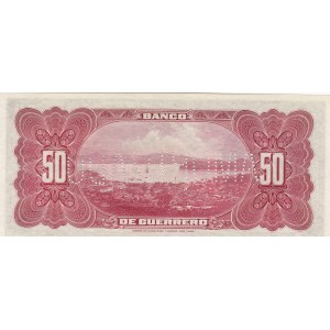 Mexico, 50 Pesos, 1906-1914, UNC, pS301, SPECIMEN
