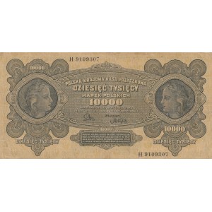 Poland, 10.000 Marek, 1922, VF (-), p32