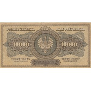 Poland, 10.000 Marek, 1922, VF (-), p32