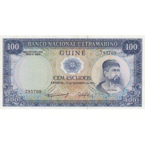 Portuguese Guinea, 100 Escudos, 1971, UNC, p45