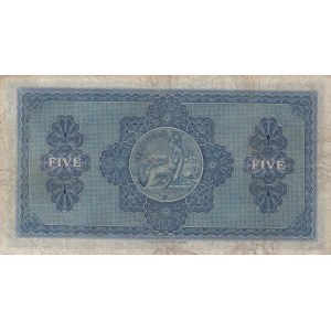 Scotland, 5 Pounds, 1954, VF, p161