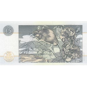 Scotland, 5 Pounds, 2002, UNC, p218d