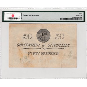 Seychelles, 50 Rupees, 1960, VF, p13b
