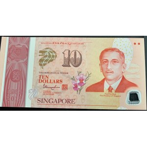 Singapore, 10 Dollars, 2015, UNC, p60a