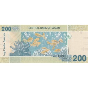 Sudan, 200 Pounds, 2019, UNC, pNew