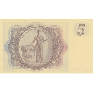 Sweden, 5 Kronor, 1963, UNC, p50b