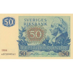 Sweden, 50 Kronor, 1984, UNC, p53