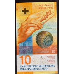 Switzerland, 10 Franken, 2016, UNC, p75