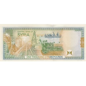 Syria, 1.000 Pounds, 1997, UNC, p111