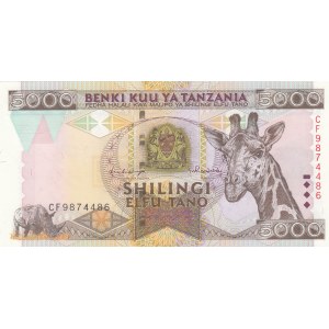 Tanzania, 5.000 Shillings, 1997, UNC, p32