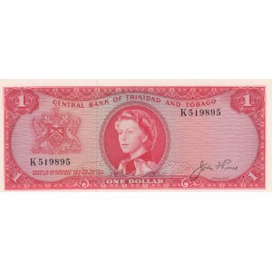Trinidad and Tobago, 1 Dollar, 1964, UNC, p26a