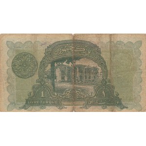 Turkey, 1 Livre, 1927, POOR, 1/1. Emission, p119