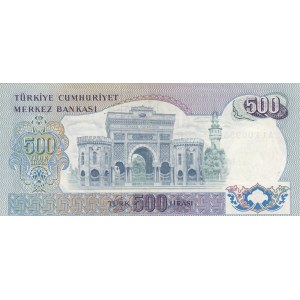 Turkey, 500 Lira, 1971, XF (+), 6/1. Emission, p190a