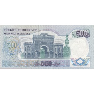 Turkey, 500 Lira, 1974, UNC, p190e