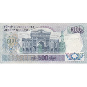 Turkey, 500 Lira, 1974, UNC (-)/UNC, 6/2. Emission, p190b, K01