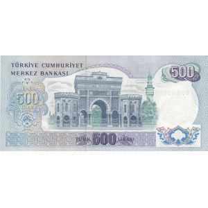 Turkey, 500 Lira, 1974, UNC, 6/2. Emission, p190e