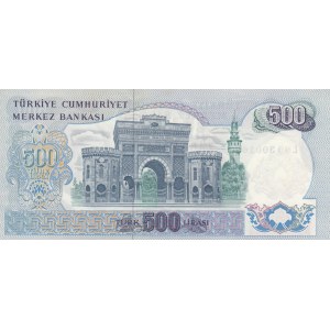 Turkey, 500 Lira, 1974, AUNC, p190e