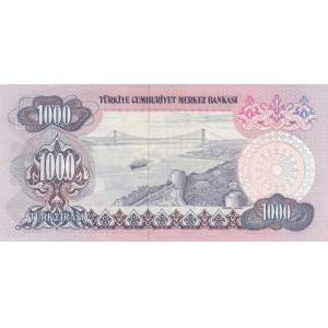 Turkey, 1.000 Lira, 1978, UNC (-), 6/1. Emission, p191, REPLACEMENT