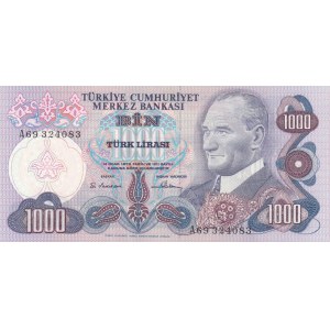 Turkey, 1.000 Lira, 1974, UNC (-), 6/1. Emission, p191