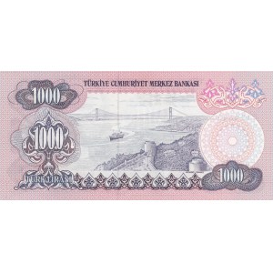Turkey, 1.000 Lira, 1981, UNC, 6/3. Emission, p191