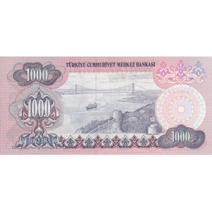 Turkey, 1.000 Lira, 1981, UNC, 6/3. Emission, p191