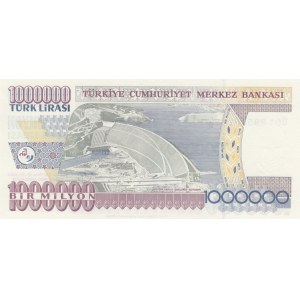 Turkey, 1.000.000 Lira, 2002, UNC, 7/3. Emission, p209c, O01 first prefix