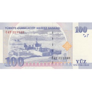 Turkey, 100 New Turkish Lira, 2005, UNC, 8. Emission, p221