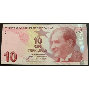 Turkey, 10 Lira, 2009, UNC, 9/1. Emission, p223a, RADAR