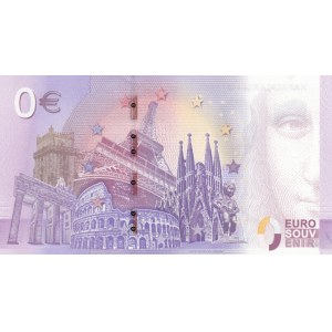 Turkey, 0 Euro, 2019, UNC, FANTASY BANKNOTE, Kapalıçarşı- İstanbul