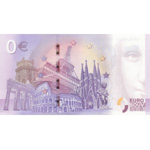 Fantasy banknotes, 0 Euro, 2018, UNC, Şanlıurfa-  Göbekli Tepe