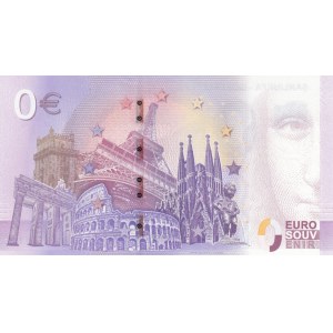 Fantasy banknotes, 0 Euro, 2018, UNC, Şanlıurfa-  Göbekli Tepe