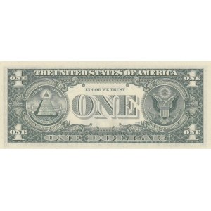 United States of America, 1 Dollar, 1974, UNC, p455, 6 DIGIT RADAR