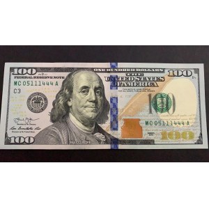 United States Of America, 100 Dollars, 2013, AUNC, p543