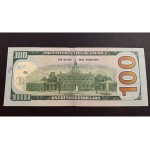 United States Of America, 100 Dollars, 2009, XF, p536