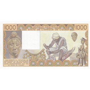 West African States, 1.000 Francs, 1985, UNC, p107Af