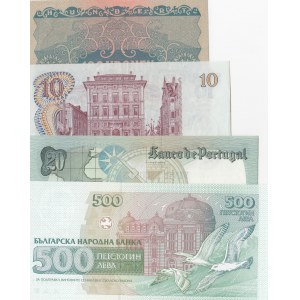 Mix Lot, 4 banknotes from different countries