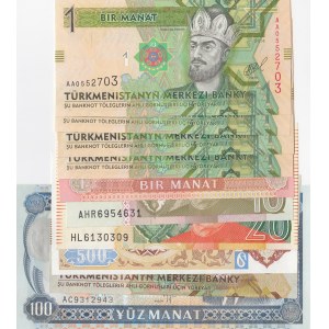 Mix Lot, 10 banknotes in whole UNC condition