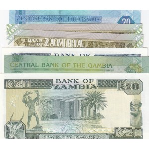 Mix Lot, 6 banknotes in whole UNC condition