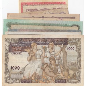Mix Lot, 10 different banknotes.