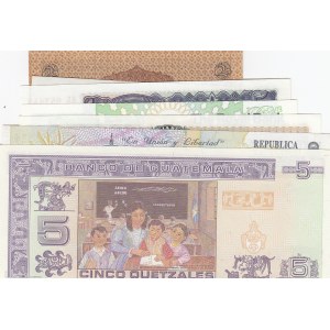 Mix Lot, Total 7 UNC banknotes