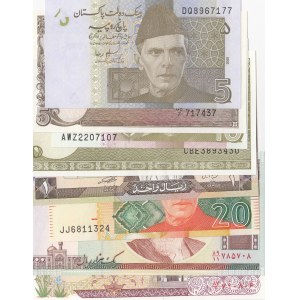 Mix Lot, 8 banknotes in whole UNC condition