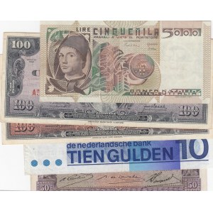 Mix Lot, 5 banknotes in whole Different condition