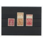 Poland, 1927–1928. Set of 3 unused stamps, without backing paper (147)