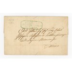 Italy, letter from the Turin Police Headquarters, 1850 (326)